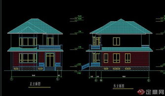 某两层中式风格住宅建筑设计CAD方案图解析